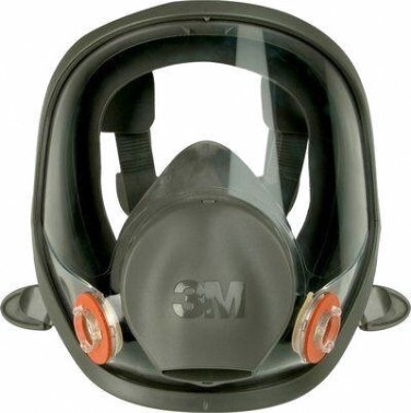 Полнолицевая маска 3M Серия 6000 6800, размер - средний (M) без фильтров [7100211632]